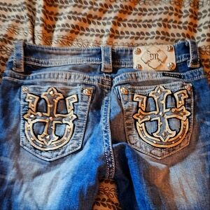Small distressed Miss me jeans